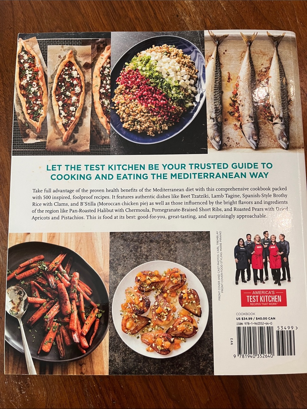 The Complete Mediterranean Cookbook - Cream/White Cover - Picture 2 of 2